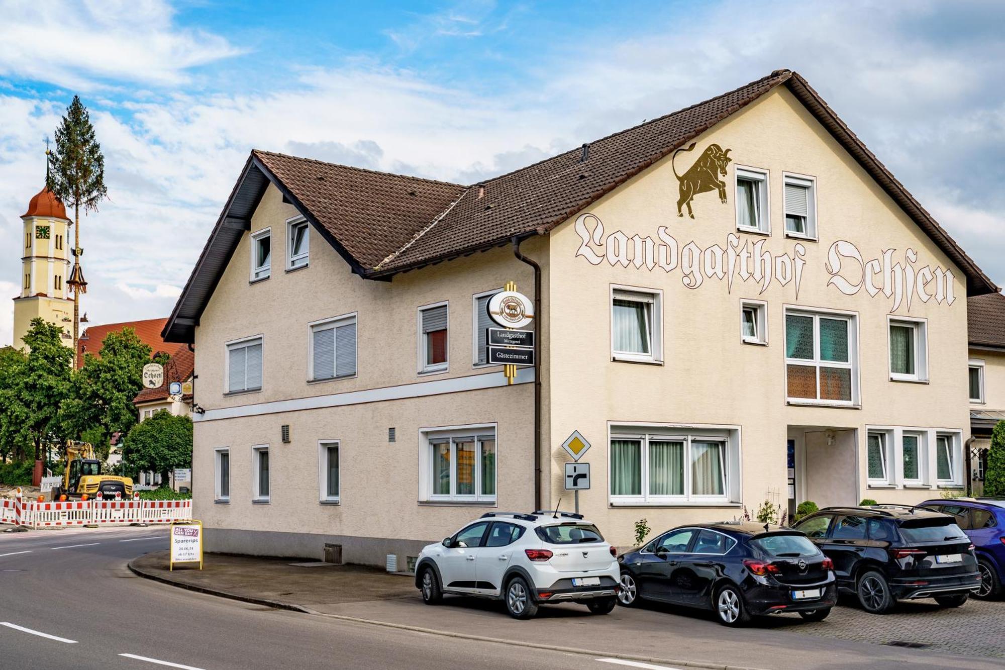Landgasthof Ochsen ネーレスハイム エクステリア 写真